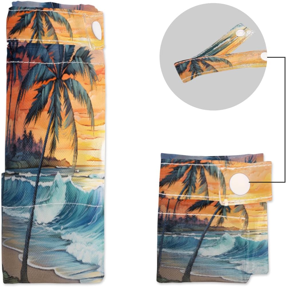 2 Set Peace Sign Wet Dry Bags for Baby Cloth Diapers Waterproof Storage Bag for Travel,Beach,Pool,Daycare,Stroller,Gym,Laundry,Dirty Clothes,Swimsuits & Wet Clothes, Peace Wet Bag