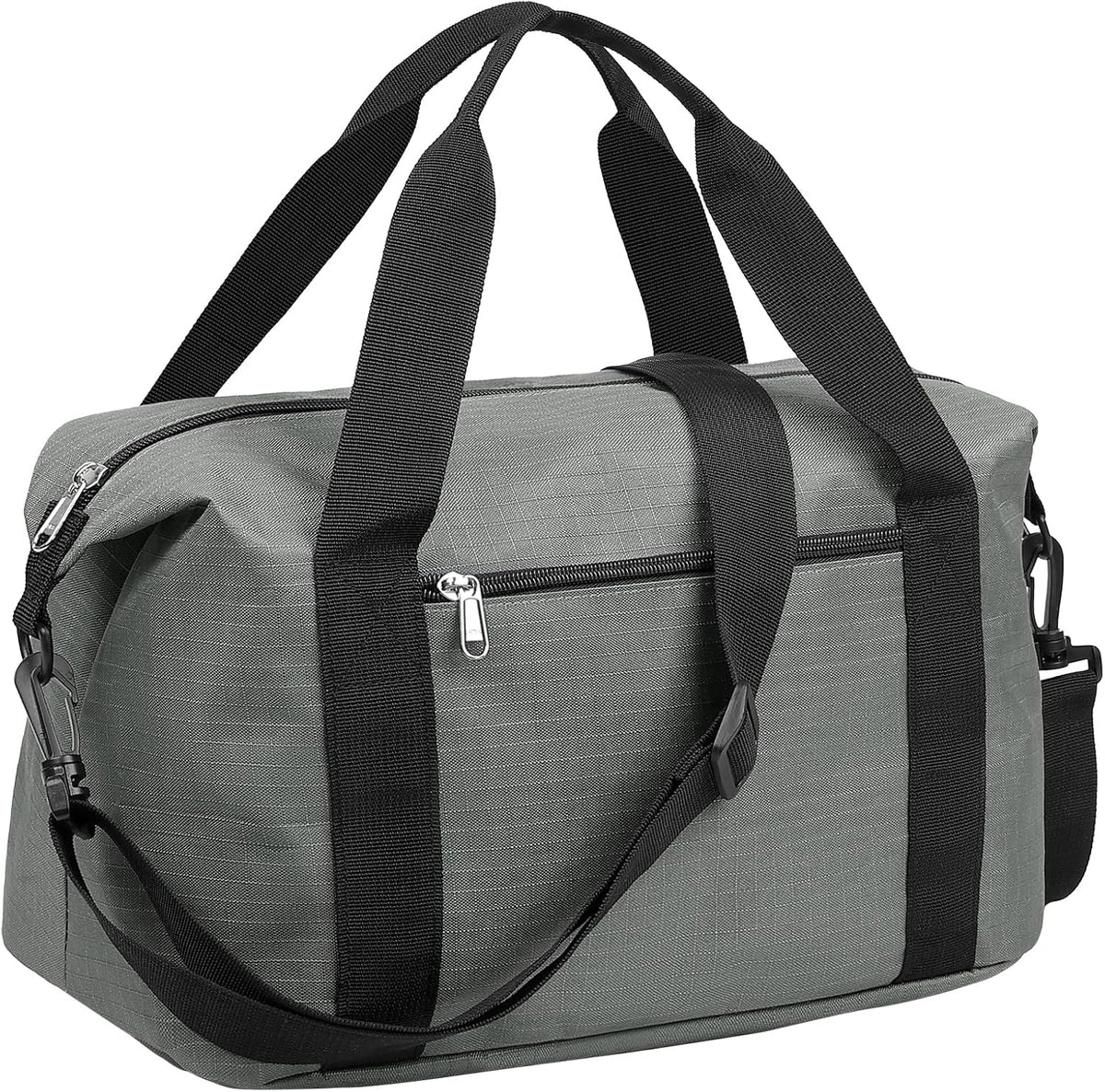 Small Gym Bag - 18 Inches Duffle Bag for Travel Lightweight Duffel Bag for Men Women Personal Item Bag Weekender Bag for Travel Sports Gym - Black