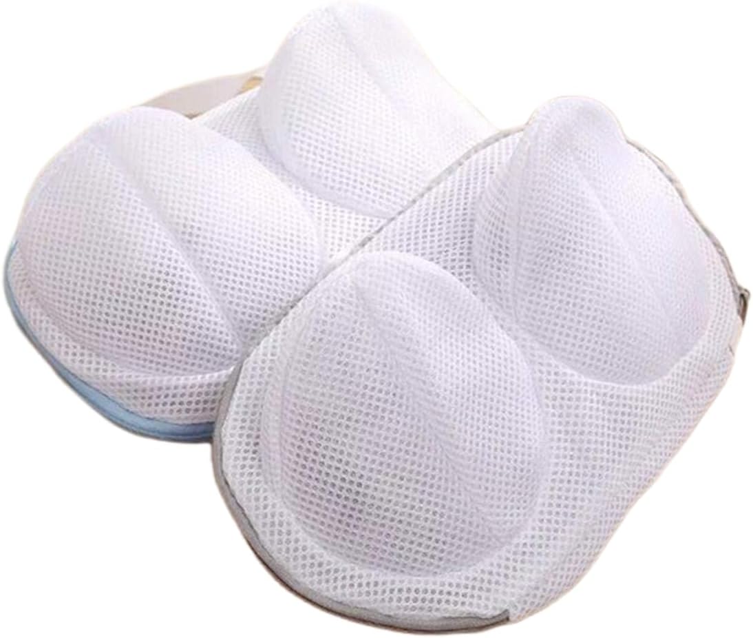 Small Bra Mesh Wash Bags for Laundry Wire-free Brassiere Washing Machine Protector Underwear Travel Thicken Organizer Bag