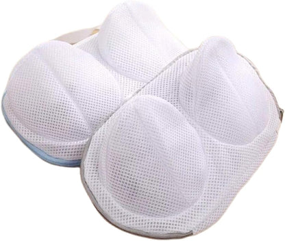 Small Bra Mesh Wash Bags for Laundry Wire-free Brassiere Washing Machine Protector Underwear Travel Thicken Organizer Bag