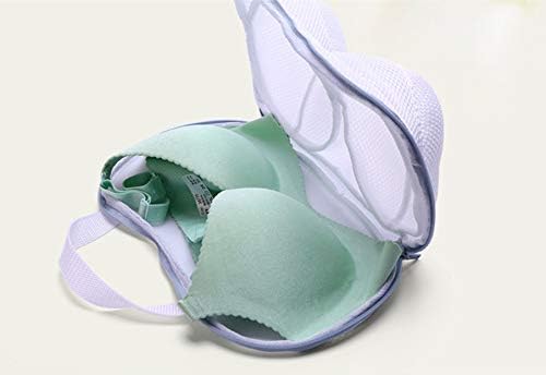 Small Bra Mesh Wash Bags for Laundry Wire-free Brassiere Washing Machine Protector Underwear Travel Thicken Organizer Bag