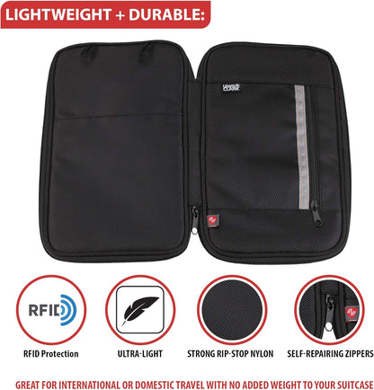 Document Organizer Holder for Identity Theft Protection, Lightweight and Easy to Carry