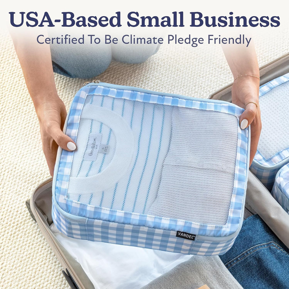 Space-Saving Compression Packing Cubes for Women, Men, Compressible Carry On Suit Case Organizer Luggage Packing Cubes for Travel Compression Organizer Bags for Luggage, Suitcase Cube