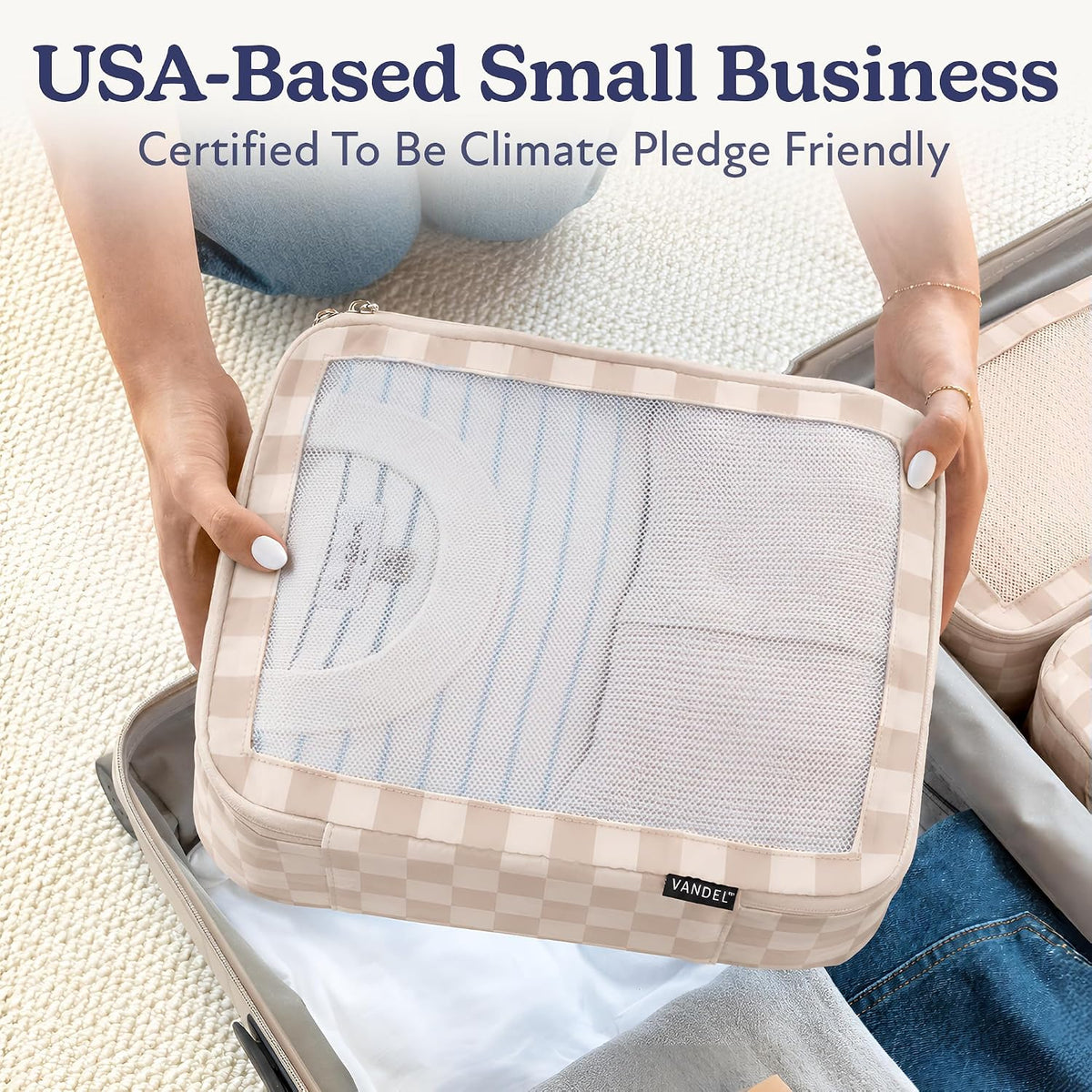 Space-Saving Compression Packing Cubes for Women, Men, Compressible Carry On Suit Case Organizer Luggage Packing Cubes for Travel Compression Organizer Bags for Luggage, Suitcase Cube
