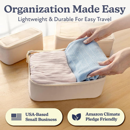 Space-Saving Compression Packing Cubes for Women, Men, Compressible Carry On Suit Case Organizer Luggage Packing Cubes for Travel Compression Organizer Bags for Luggage, Suitcase Cube