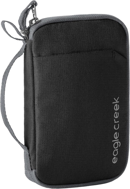 Stash RFID Passport Wallet – Slim Travel Organizer with RFID Blocking – Secure Storage for Passport, Cards & Cash – Lightweight & Water-Resistant – Unisex – Storm Grey