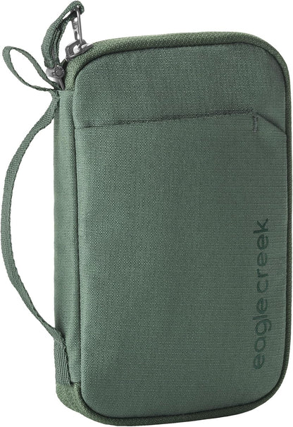 Stash RFID Passport Wallet – Slim Travel Organizer with RFID Blocking – Secure Storage for Passport, Cards & Cash – Lightweight & Water-Resistant – Unisex – Storm Grey