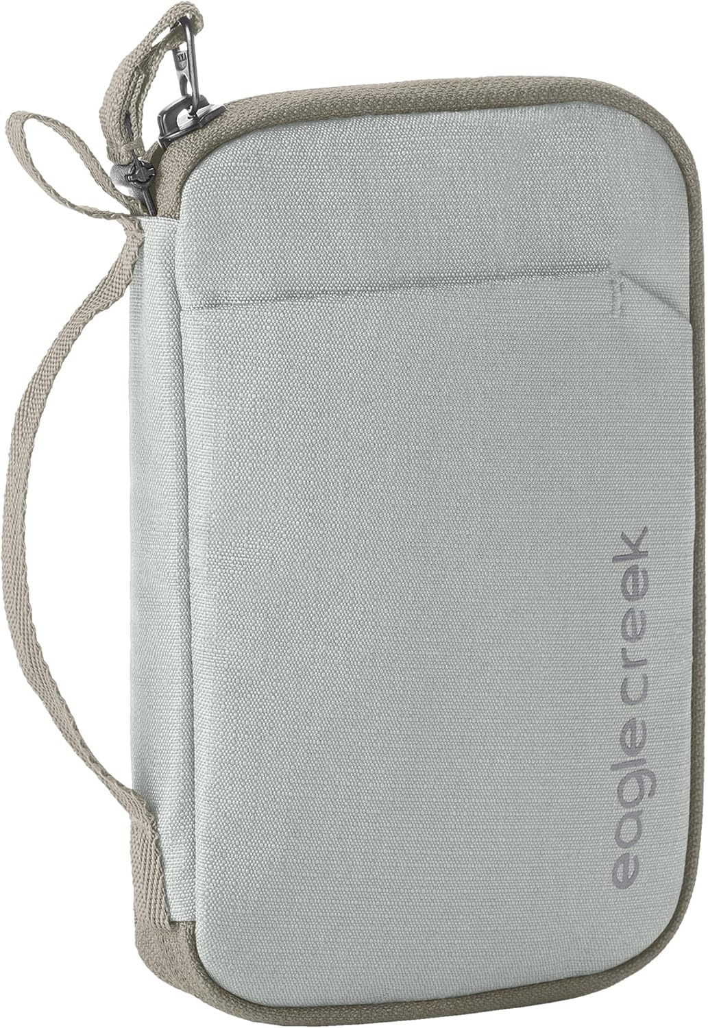 Stash RFID Passport Wallet – Slim Travel Organizer with RFID Blocking – Secure Storage for Passport, Cards & Cash – Lightweight & Water-Resistant – Unisex – Storm Grey