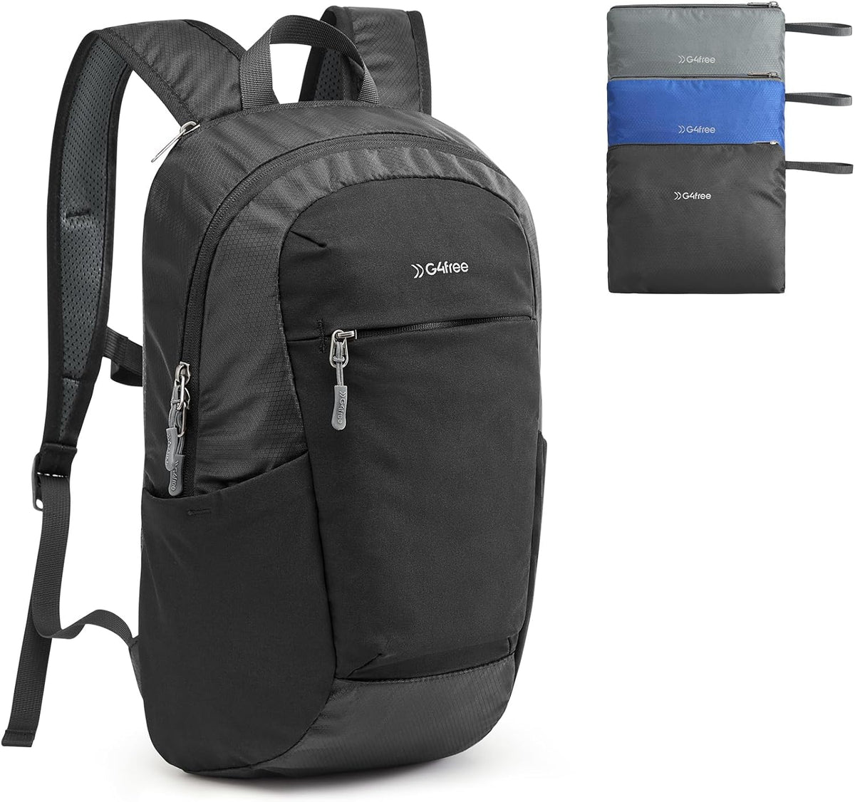 18L Lightweight Packable Hiking Backpack for Men Women | Small Foldable Daypack for Travel Camping Trip