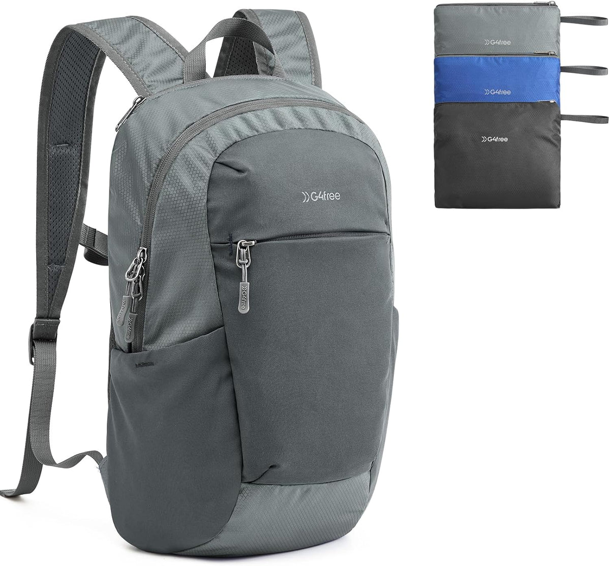 18L Lightweight Packable Hiking Backpack for Men Women | Small Foldable Daypack for Travel Camping Trip