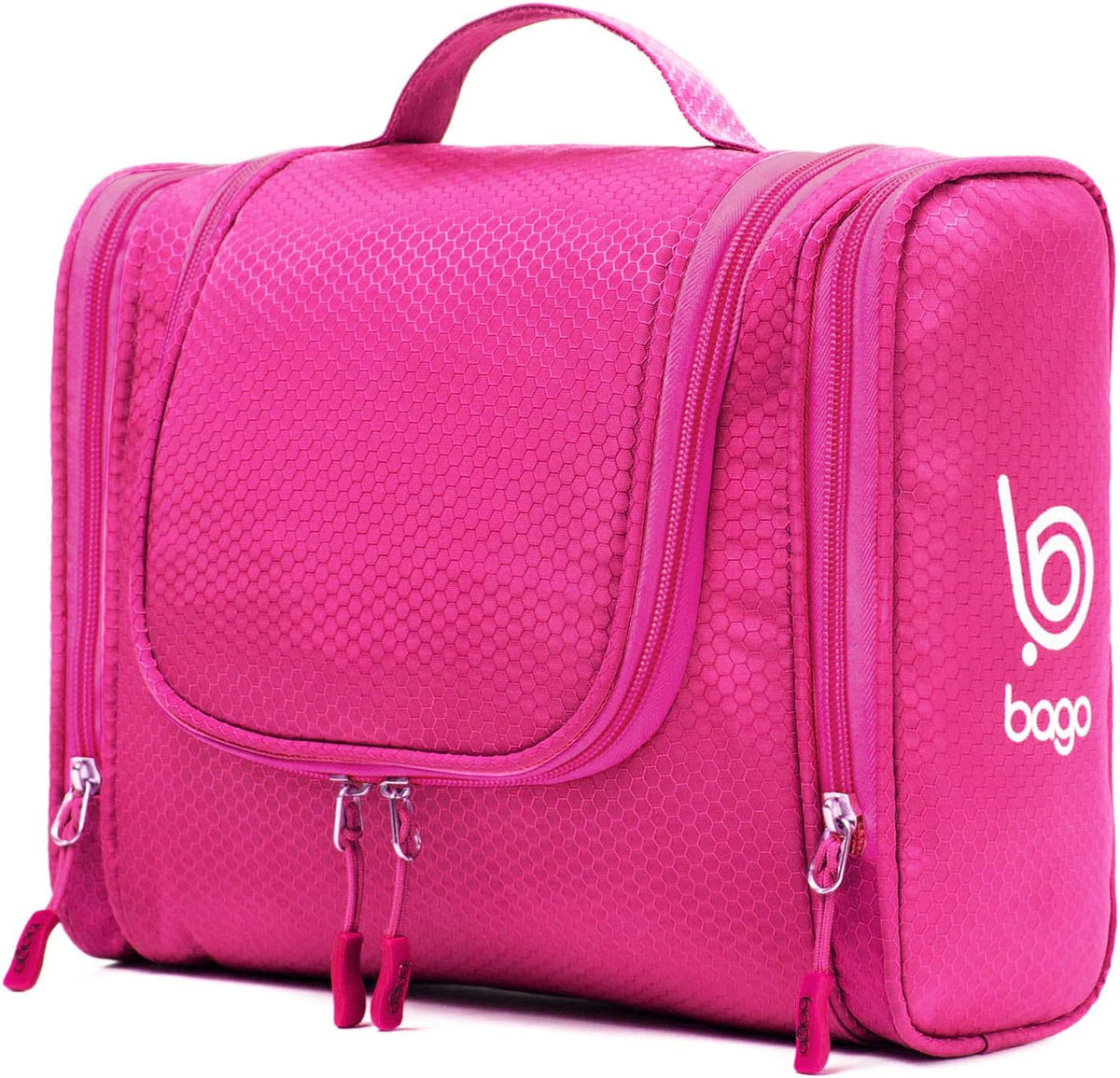 Bago Travel Toiletry Bag for Women and Men - Large Waterproof Hanging Large Toiletry Bag for Bathroom and Travel Bag for Toiletries Organizer -Makeup Bag (Blue)