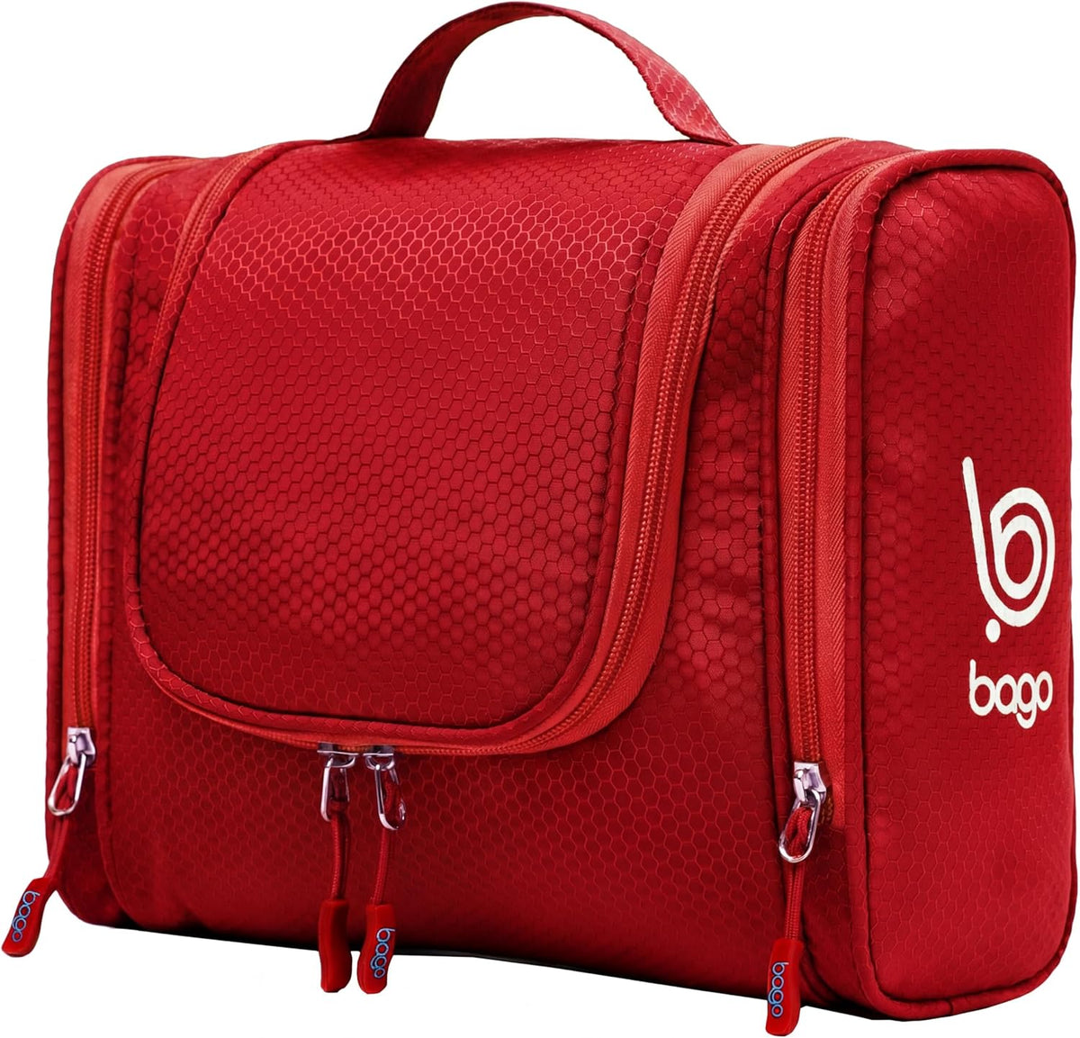 Bago Travel Toiletry Bag for Women and Men - Large Waterproof Hanging Large Toiletry Bag for Bathroom and Travel Bag for Toiletries Organizer -Makeup Bag (Blue)