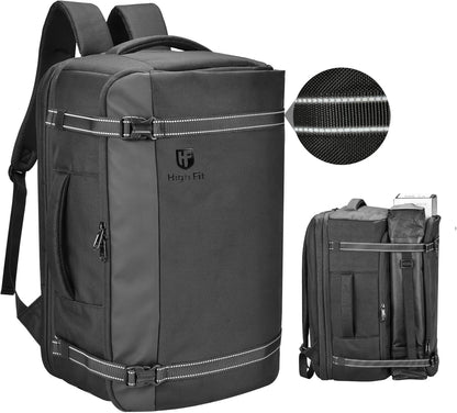 Laptop Backpack Carry-on, 40L Travel Backpacks, Lightweight Business Rucksack,TSA Friendly Airline Flight Approved Weekender Bag Daypack, Larger Durable Backpack Fits 17.3 Inch Laptop
