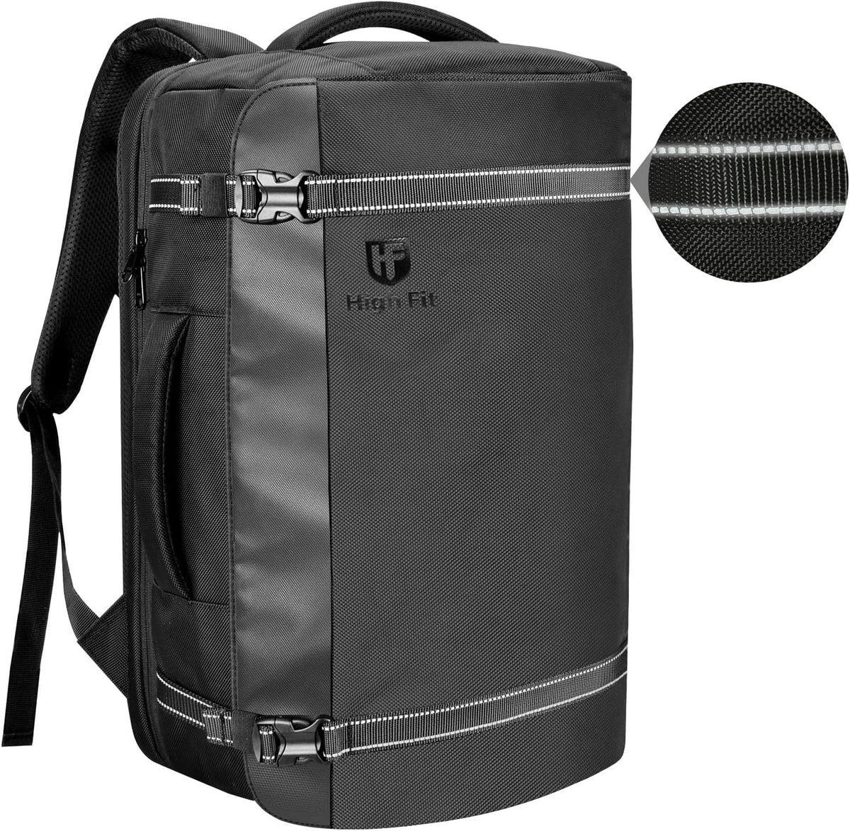 Laptop Backpack Carry-on, 40L Travel Backpacks, Lightweight Business Rucksack,TSA Friendly Airline Flight Approved Weekender Bag Daypack, Larger Durable Backpack Fits 17.3 Inch Laptop