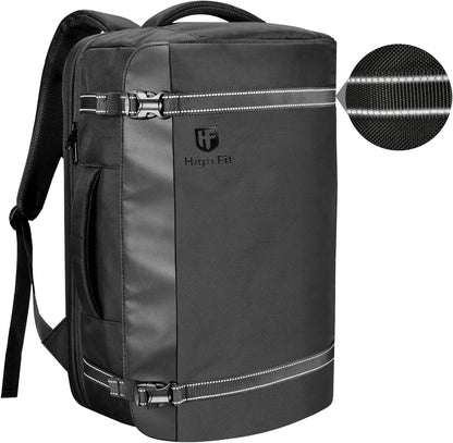 Laptop Backpack Carry-on, 40L Travel Backpacks, Lightweight Business Rucksack,TSA Friendly Airline Flight Approved Weekender Bag Daypack, Larger Durable Backpack Fits 17.3 Inch Laptop