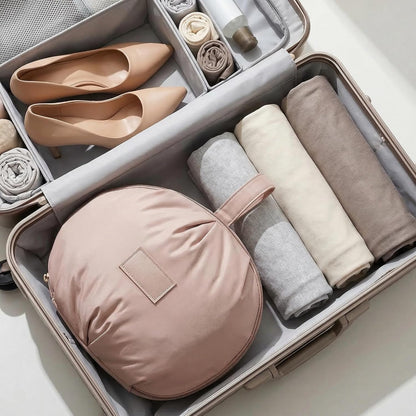 Lingerie Storage Bag Set, Multi-compartment Underwear Organizer Travel Bag, Portable Packing Cube for Bras Panties Socks, Water-Resistant Luggage Organizer for Home or Travel