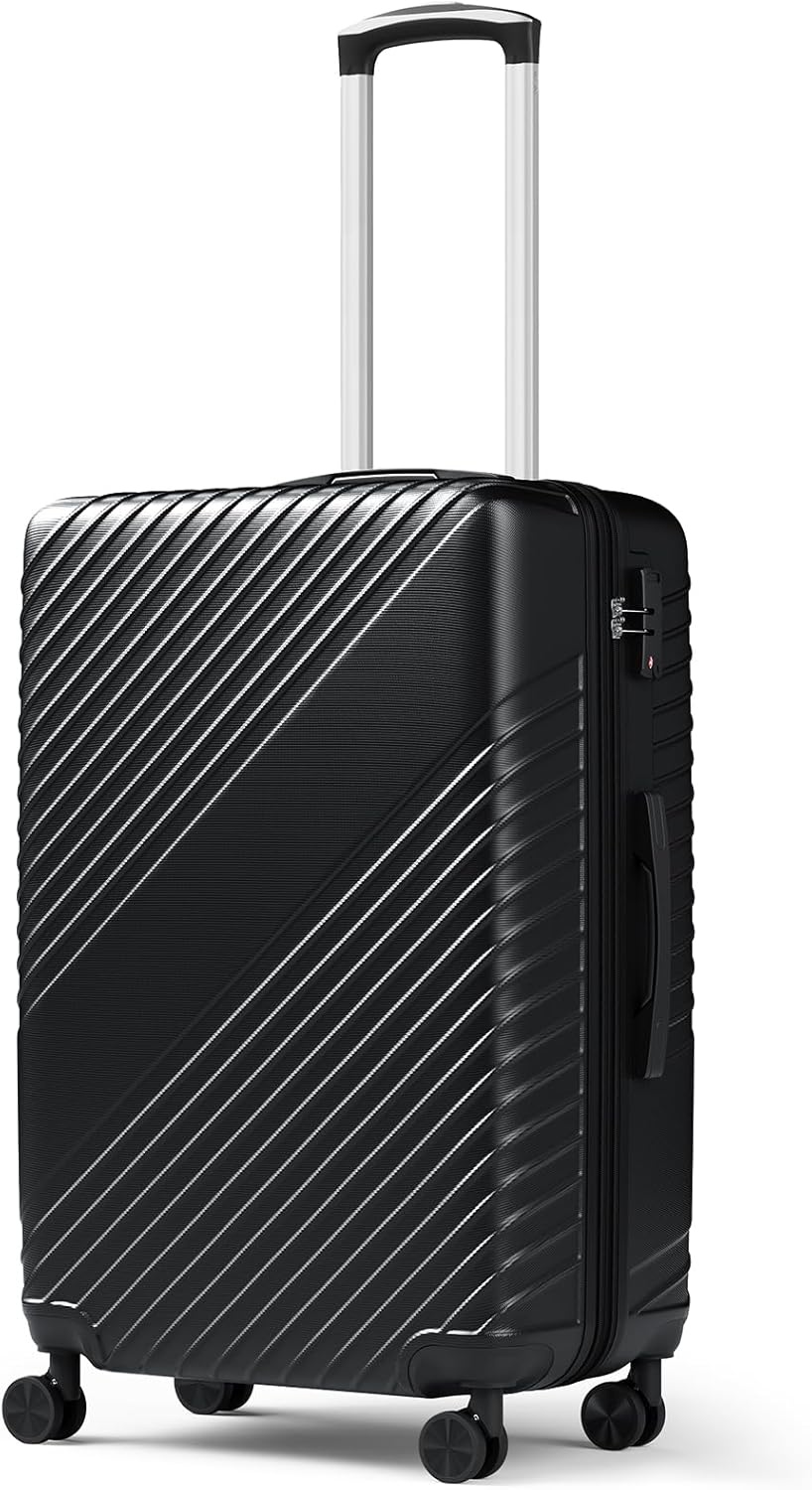 20 Inch Carry On Luggage - Expandable Hard Shell Suitcases Lightweight Travel Suitcase with TSA Security Lock Portable and Waterproof ABS Hardside Luggages with 360°Spinner Wheels, Blue