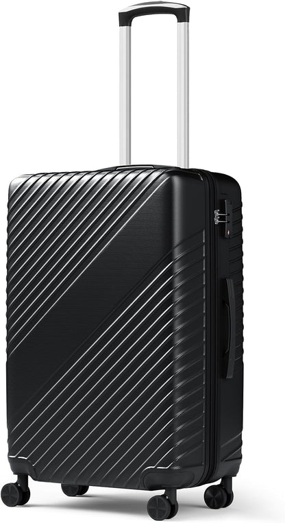 20 Inch Carry On Luggage - Expandable Hard Shell Suitcases Lightweight Travel Suitcase with TSA Security Lock Portable and Waterproof ABS Hardside Luggages with 360°Spinner Wheels, Blue