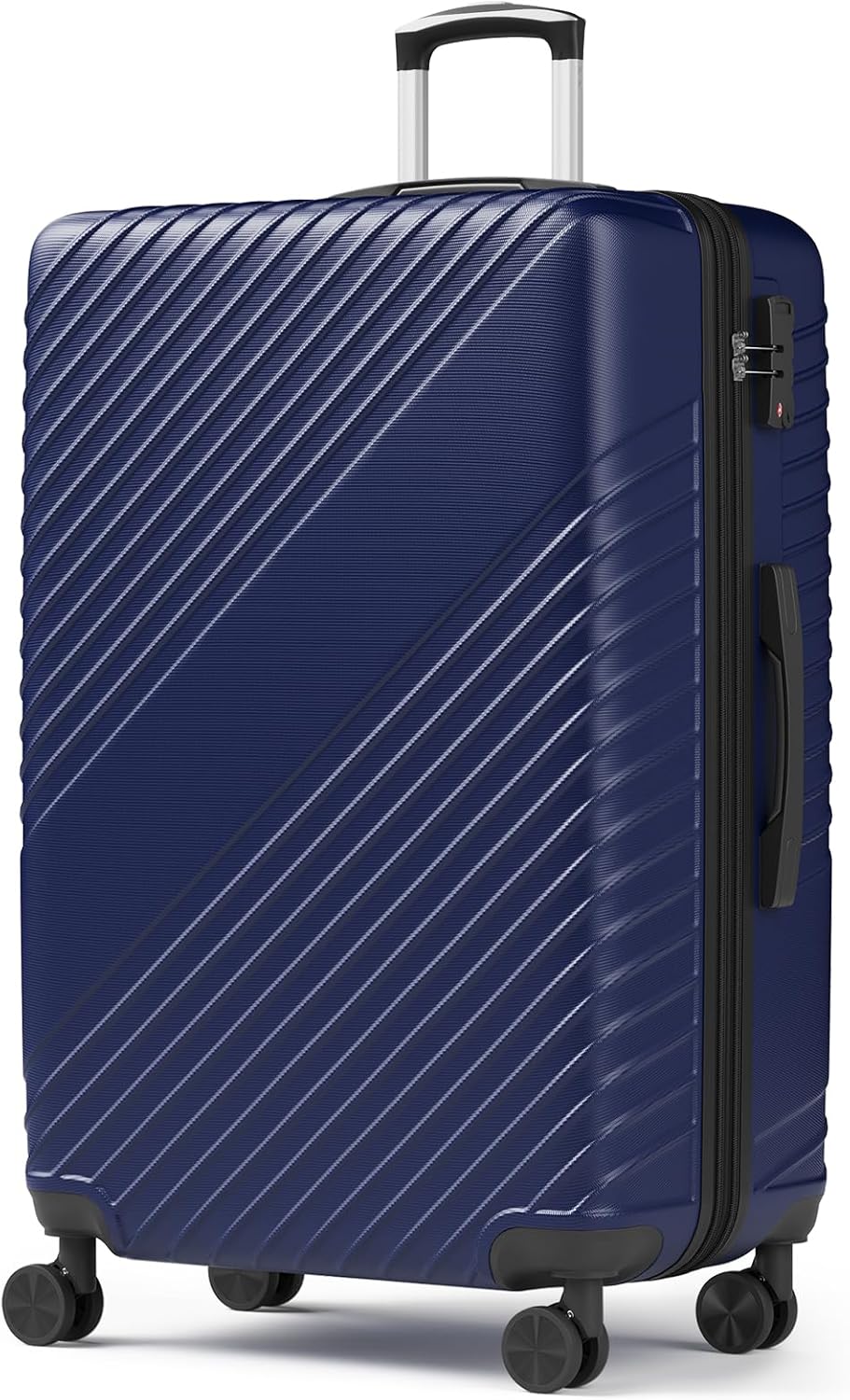 20 Inch Carry On Luggage - Expandable Hard Shell Suitcases Lightweight Travel Suitcase with TSA Security Lock Portable and Waterproof ABS Hardside Luggages with 360°Spinner Wheels, Blue