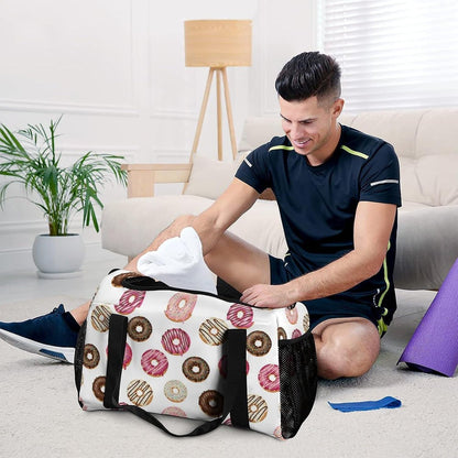 Gym Duffel Bag Sports Bag for Travel Weekender Overnight Trip Functional Design Workout