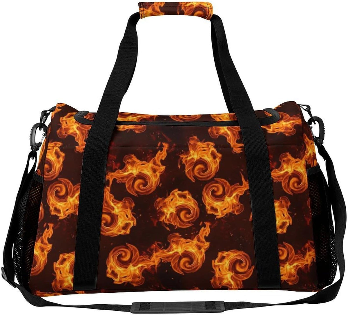 Gym Duffel Bag Sports Bag for Travel Weekender Overnight Trip Functional Design Workout