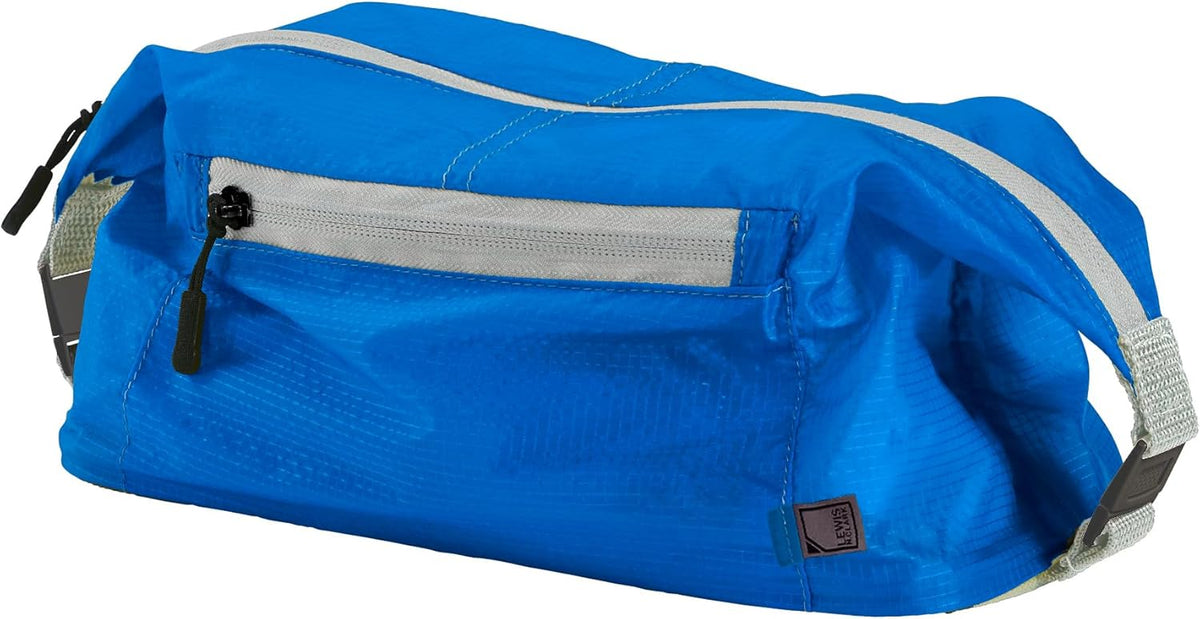 Electrolight Toiletry Kit for Travel, Gym, Bathroom, TSA Approved Waterproof Toiletry Bag with Hanging Straps and Non-Slip Bottom