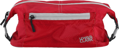 Electrolight Toiletry Kit for Travel, Gym, Bathroom, TSA Approved Waterproof Toiletry Bag with Hanging Straps and Non-Slip Bottom