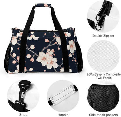 Weekender Overnight Bag Duffel for Travel Gym Sports Large Main Compartment Carry Handles
