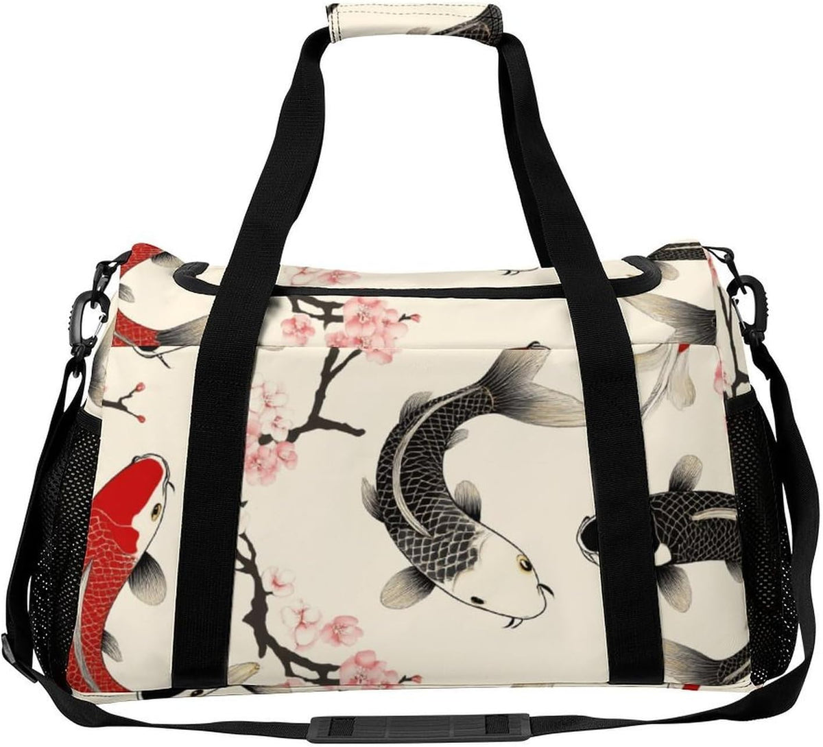 Weekender Overnight Bag Duffel for Travel Gym Sports Large Main Compartment Carry Handles