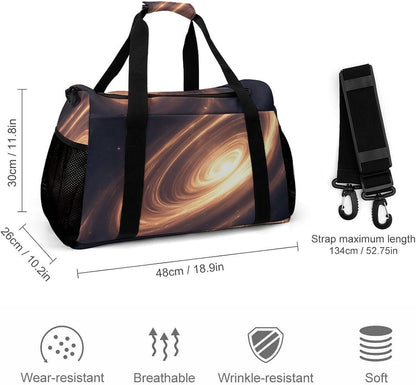 Weekender Overnight Bag Duffel for Travel Gym Sports Large Main Compartment Carry Handles