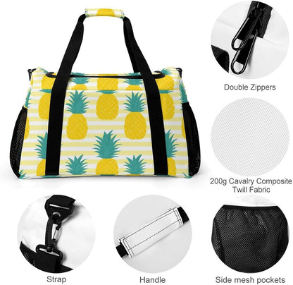 Weekender Overnight Bag Duffel for Travel Gym Sports Large Main Compartment Carry Handles