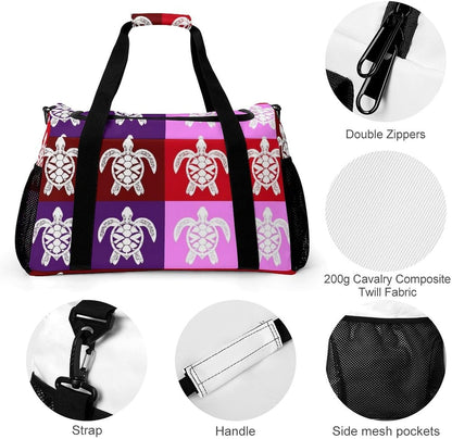Weekender Overnight Bag Duffel for Travel Gym Sports Large Main Compartment Carry Handles