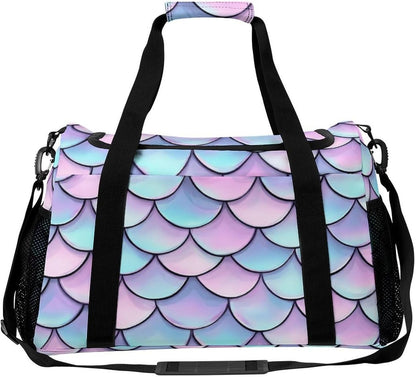 Weekender Overnight Bag Duffel for Travel Gym Sports Large Main Compartment Carry Handles