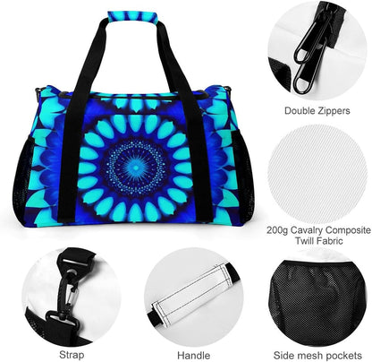 Weekender Overnight Bag Duffel for Travel Gym Sports Large Main Compartment Carry Handles