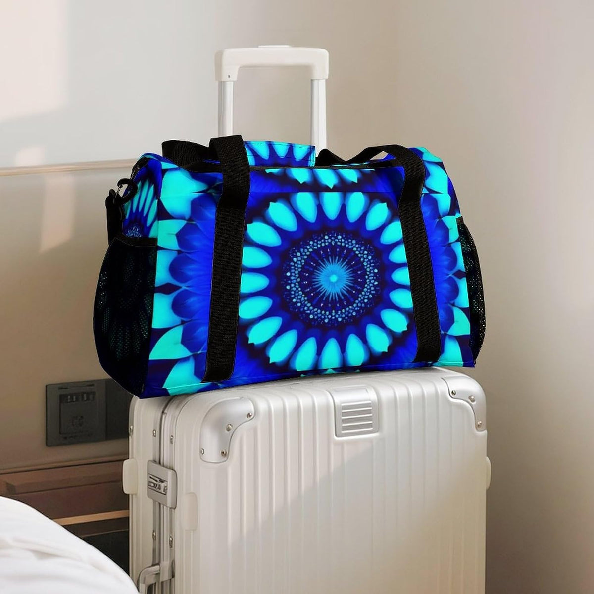 Weekender Overnight Bag Duffel for Travel Gym Sports Large Main Compartment Carry Handles