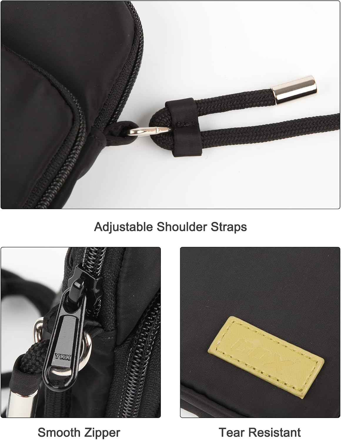 Crossbody Bag for Women Small Size Cell Phone Wallet Purse for Travelling， Travel Purse Shoulder Bag