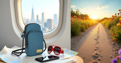 Crossbody Bag for Women Small Size Cell Phone Wallet Purse for Travelling， Travel Purse Shoulder Bag