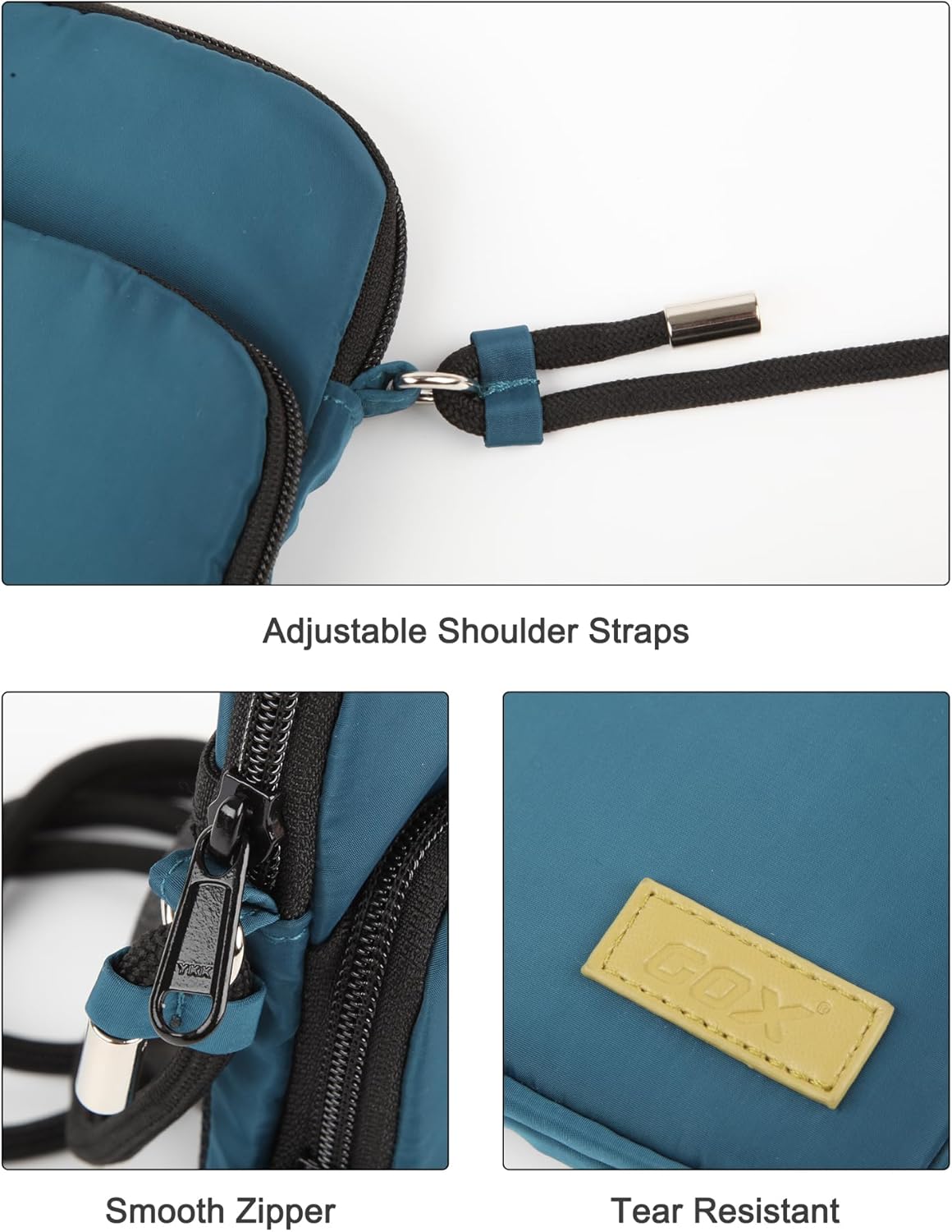 Crossbody Bag for Women Small Size Cell Phone Wallet Purse for Travelling， Travel Purse Shoulder Bag