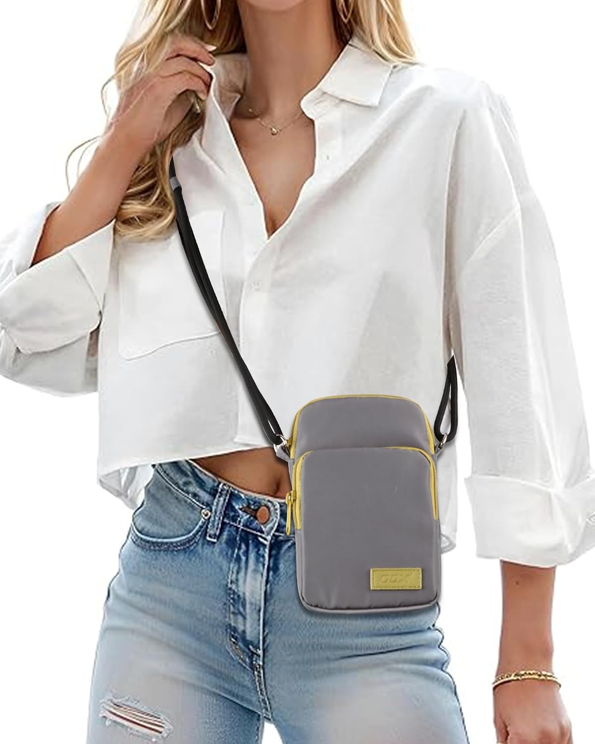 Crossbody Bag for Women Small Size Cell Phone Wallet Purse for Travelling， Travel Purse Shoulder Bag