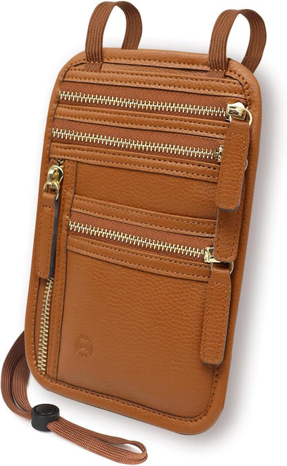 Passport Holder for Travel Men, RFID Blocking Passport Covers Case | Passport Wallet Card Slot, International Travel Must Haves Travel Accessories for Women, Cruise Ship Essentials Gifts, Blue
