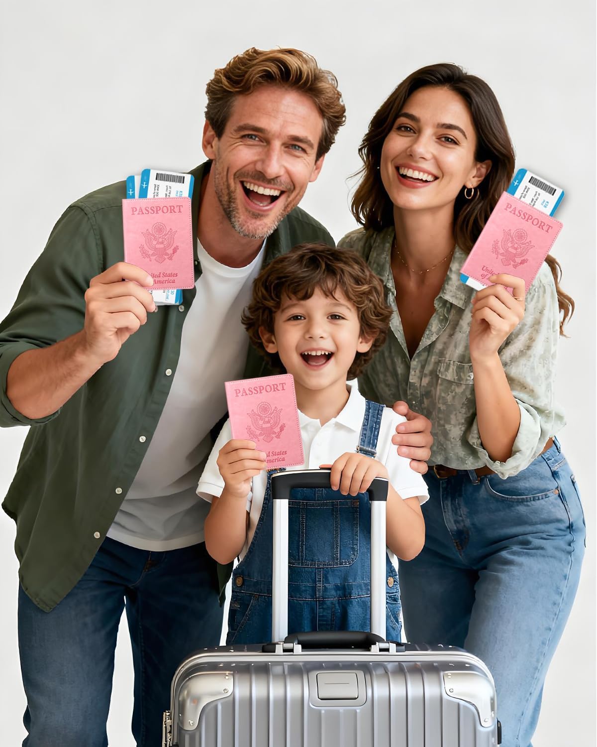 Passport Holder for Travel Men, RFID Blocking Passport Covers Case | Passport Wallet Card Slot, International Travel Must Haves Travel Accessories for Women, Cruise Ship Essentials Gifts, Blue