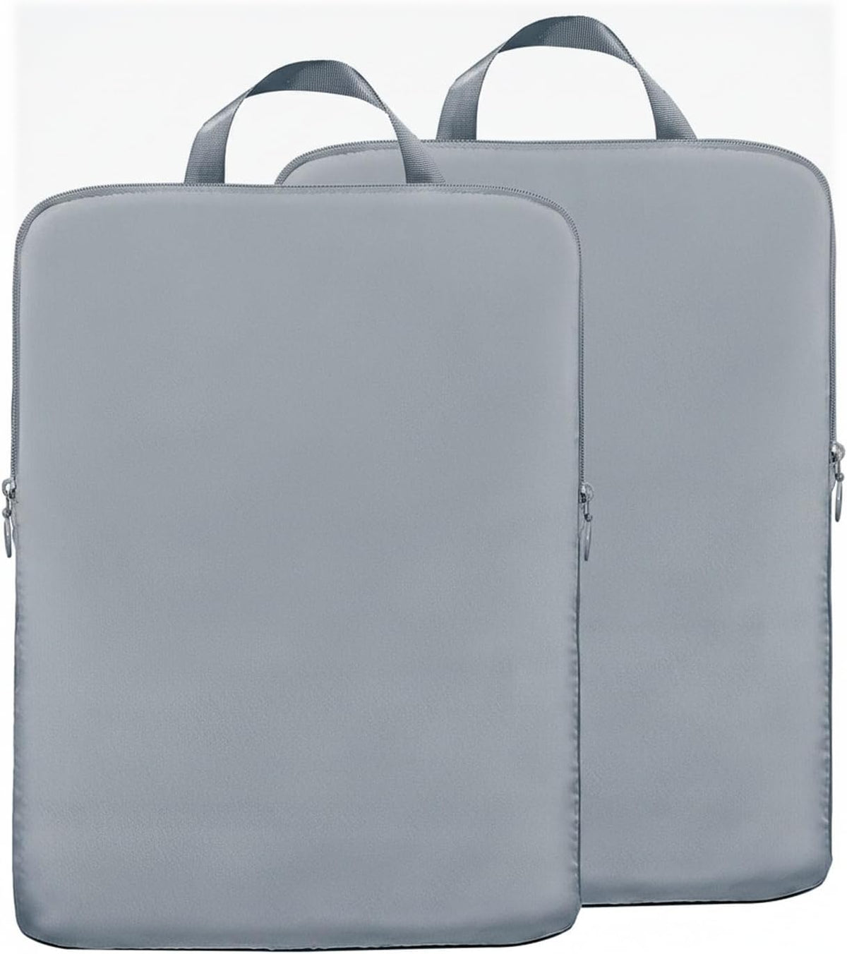 Compression Packing Bags for Travel, Manual Space Saving Organizers for Luggage and Closet, Reusable Polyester Storage Set of 6 (Set of 6)