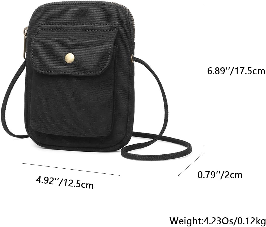 nylon Crossbody Lanyard Mobile Phone Bag Stylish Accessory With Adjustable Strap - Colors B