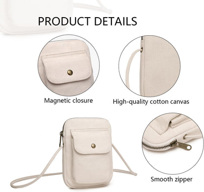 nylon Crossbody Lanyard Mobile Phone Bag Stylish Accessory With Adjustable Strap - Colors B
