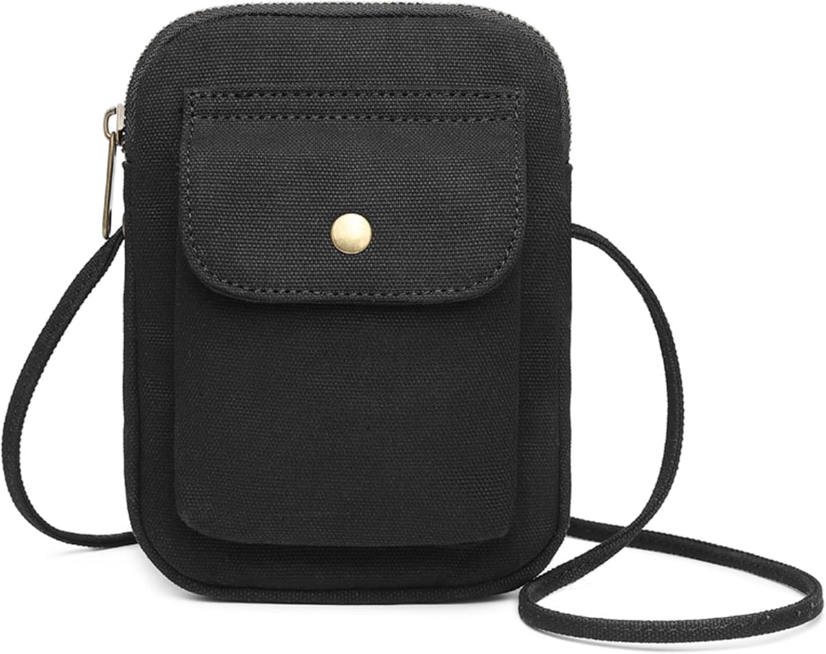 nylon Crossbody Lanyard Mobile Phone Bag Stylish Accessory With Adjustable Strap - Colors B