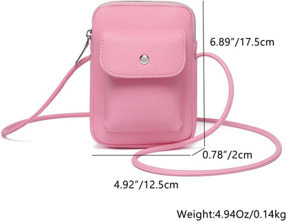 nylon Crossbody Lanyard Mobile Phone Bag Stylish Accessory With Adjustable Strap - Colors B