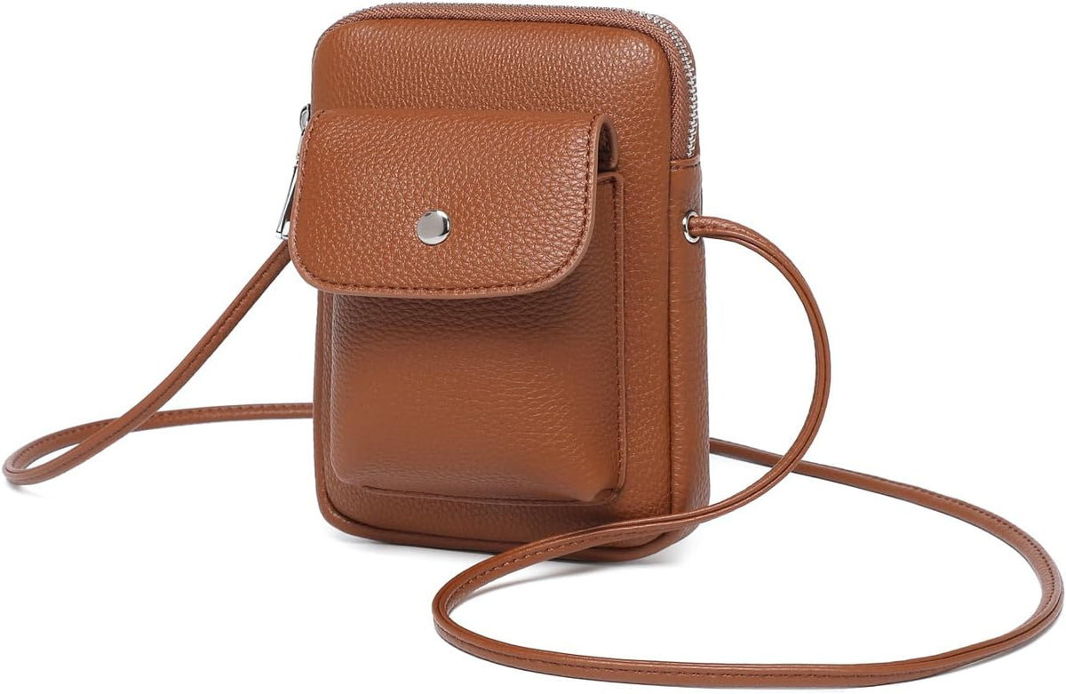 nylon Crossbody Lanyard Mobile Phone Bag Stylish Accessory With Adjustable Strap - Colors B