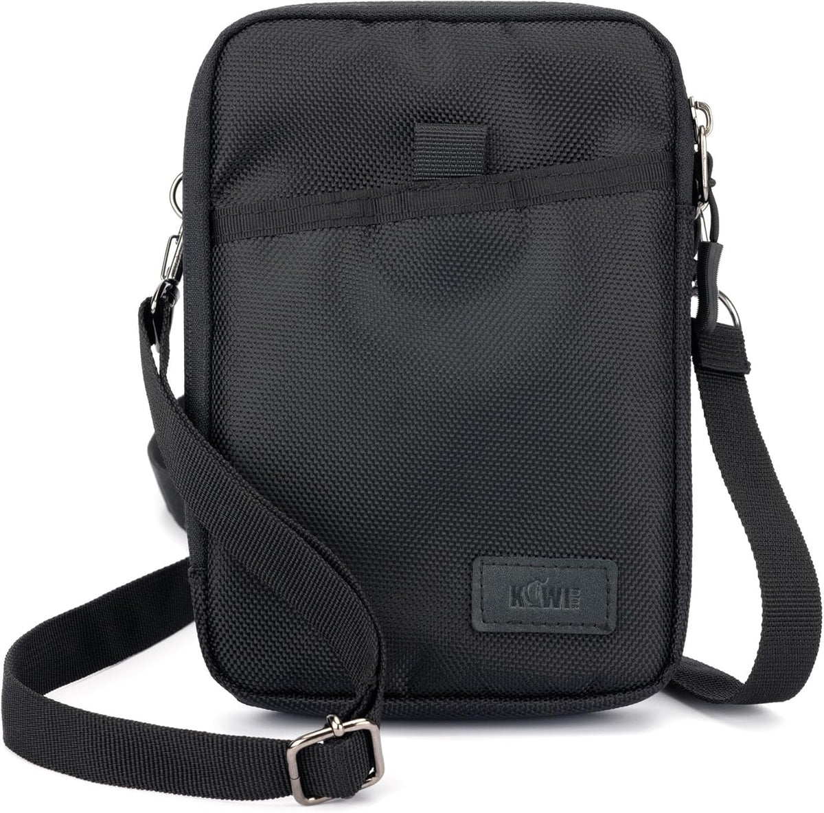 Travel Dual Phone Holster Waist Crossbody Bag Fits 4.5-6.7" Phone | dual zipper pockets, holds 2 phones, Belt crossbody carry, with Shoulder Strap for 4.5-6.8 Inch 17 16 15 Pro Max 26 S25 phone