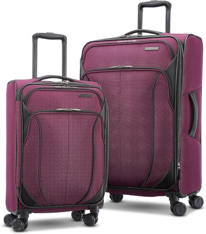 4 KIX 2.0 Expandable Softside Luggage with Spinner Wheels, 20 SPINNER, CLASSIC BLUE