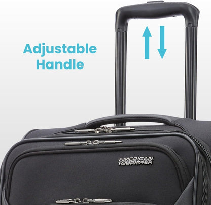 4 KIX 2.0 Expandable Softside Luggage with Spinner Wheels, 20 SPINNER, CLASSIC BLUE